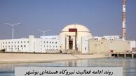 روند ادامه فعالیت نیروگاه هسته‌ای بوشهر مشخص شد 
