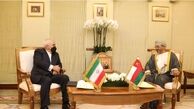 دیدار وزیر خارجه سلطنت عمان با ظریف