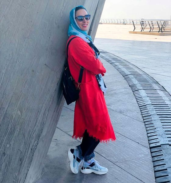تازه عروس سینمای ایران در حال تفریح + عکس