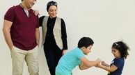 شیلا خداداد در کنار خانواده شادش + عکس