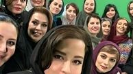 مهراوه شریفی نیا و بازیگران دل در پشت صحنه + عکس