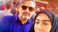 سفر عاشقانه خانم بازیگر چشم رنگی +عکس