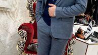 تیپ دامادی برزو ارجمند در یک مراسم + عکس