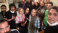 نفیسه روشن در میان زنی ها + عکس