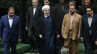 چه کسانی روحانی را در جلسه سوال از رئیس جمهور همراهی کردند؟