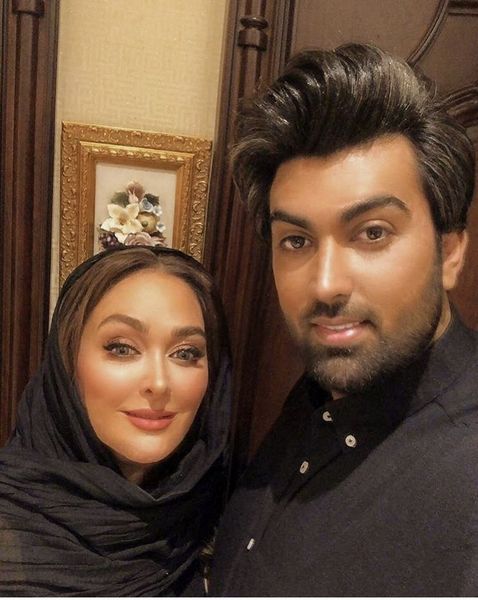 سلفی جدید الهام حمیدی و شوهرش + عکس