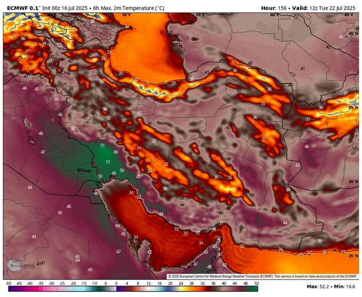 خودتان را برای موج جدید گرما آماده کنید !