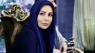 قیافه ماتم زده «پرستو صالحی» در مراسم تشییع «جمشید مشایخی»
