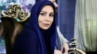 قیافه ماتم زده «پرستو صالحی» در مراسم تشییع «جمشید مشایخی»
