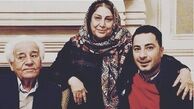 نوید محمدزاده در کنار پدر و مادرش + عکس