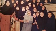دوران مدرسه خانم بازیگر + عکس