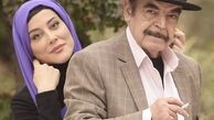 آشا محرابی و‌پدرش در ماشین + عکس
