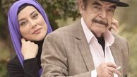 آشا محرابی و‌پدرش در ماشین + عکس