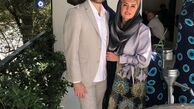 پویا امینی و‌ همسرش + عکس