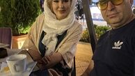 زهره فکورصبور در کنار کارگردان و نویسنده مشهور مشهدی + عکس