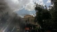 وهابی‌ها آرامگاه «جعفر طیار» را به آتش کشیدند+عکس