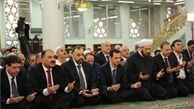 حضور بشار اسد در نماز عید قربان