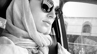 رانندگی کردن لاله مرزبان + عکس