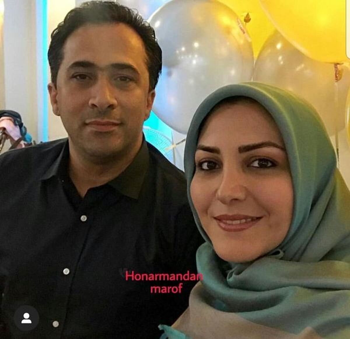 زوج اخبارگو در یک تولد + عکس