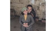 زوج دوستداشتنی سینما در آغوش هم + عکس