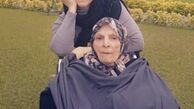 مرجانه گلچین و مادرش + عکس