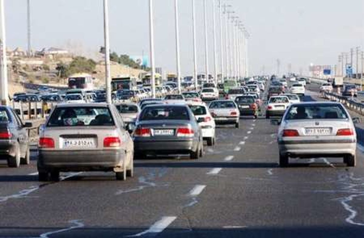 ترافیک در محورهای منتهی به مهران 