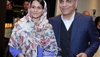 تیپ جذاب مهران مدیری در کنار دخترش