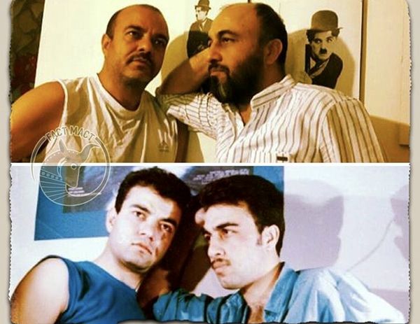 رضا عطاران و سعید آقاخانی از گذشته تا به امروز + عکس