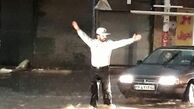 افسر پلیس ایلامی که با یک تصویر جهانی شد! +عکس