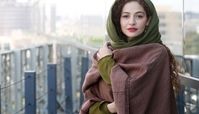 مهتاب ثروتی با شالی زیبا