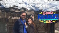 کوهنوردی بهاره رهنما و همسرش + عکس