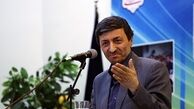 قسم حضرت‎عباس رئیس‎کمیته‎امداد درمقابل خبرنگاران 