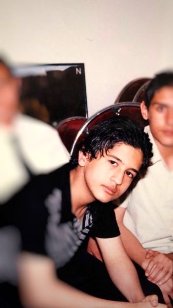 مهرداد صدیقیان در نوجوانی + عکس