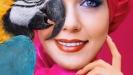 طوطی زیبا شهرزاد کمال زاده + عکس