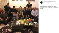 پوریا پورسرخ سر سفره خانواده حسن یزدانی