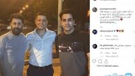 پوریا پور سرخ در کنار داور پرحاشیه در استرلیا+عکس