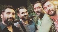 گردش دوستانه آقای بازیگر تازه داماد+عکس