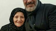 امیرجعفری و مادرش + عکس