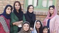 رزیتا غفاری در جمع دوستان جدیدش + عکس