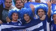 هوادار پارس جنوبی تماشاگران استقلال را تهدید کردند