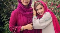 شبنم قلی خانی و خواهرش + عکس