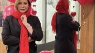 فریبا نادری در روز ولنتاین + عکس