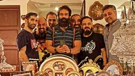 بانی پال شومون و دوستانش در خانه + عکس