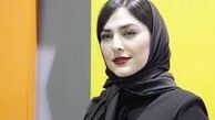 هدی زین العابدین با چشمی معیوب/عکس