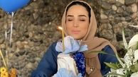 آرزو کردن سوگل طهماسبی در روز تولدش + عکس