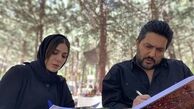 تمرینات حامد بهداد و سحر دولتشاهی در پشت صحنه + عکس