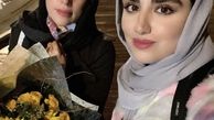 هانیه غلامی و‌مادرش + عکس