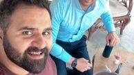 وقتی امیرحسین آرمان آشپزی میکنه + عکس