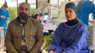 مهدی کوشکی در مطب دندانپزشکی + عکس