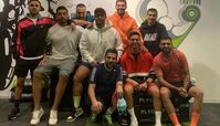 تیپ ورزشی حمید گودرزی و محمدرضا گلزار در بین دوستان ورزشکارش + عکس